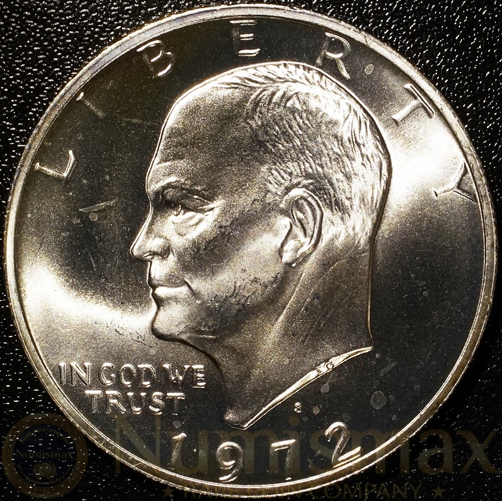 1972 S Eisenhower Uncirculated Silver Dollar Numismax