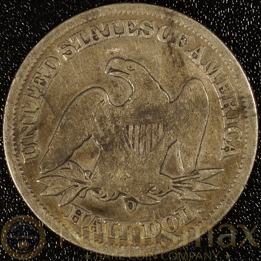 1855 New Orleans Half Dollar Seated Liberty with Arrows