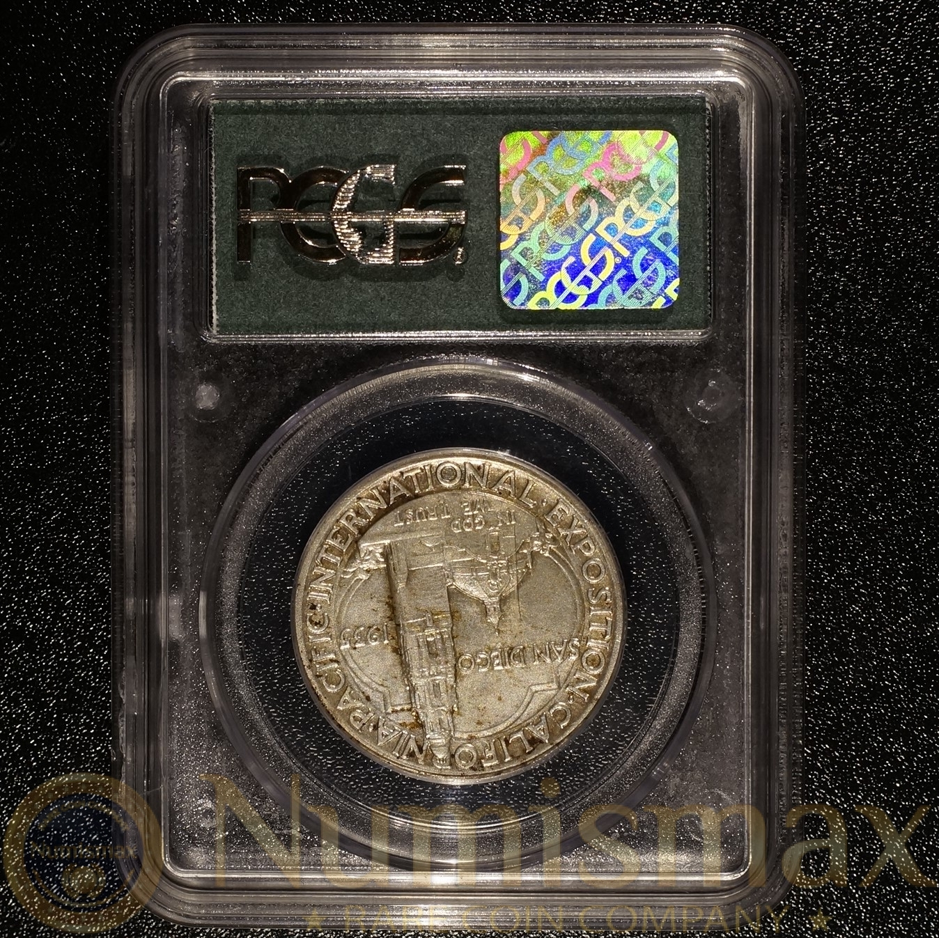 1935 San Francisco San Diego 50c Silver Commemorative PCGS MS63