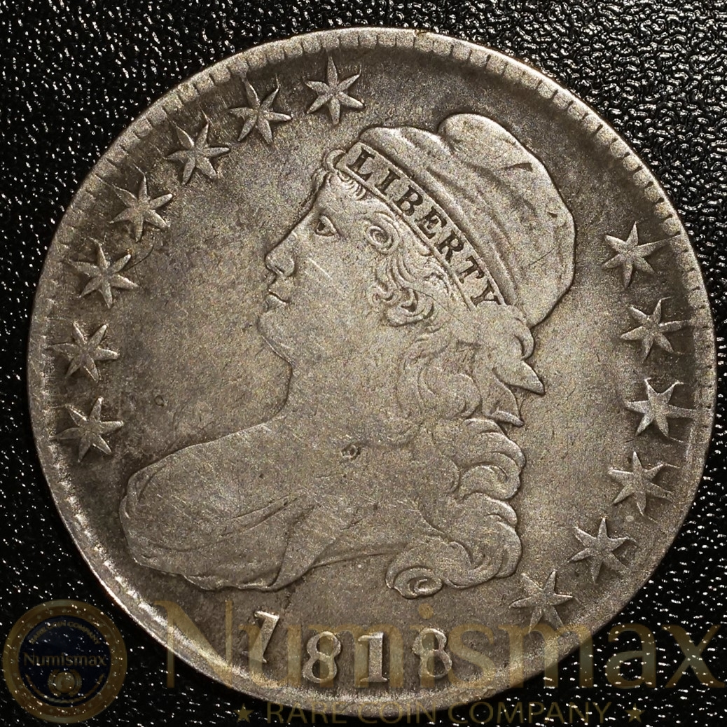 1818 Capped Bust, Lettered Edge Half Dollar