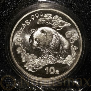 1997 China 10 Yuan Silver Panda .999