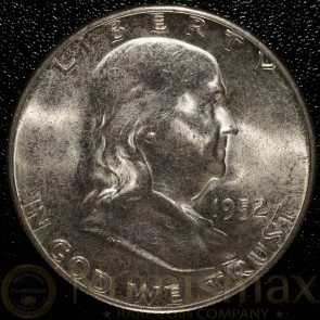1952 San Francisco Silver Franklin Half Dollar