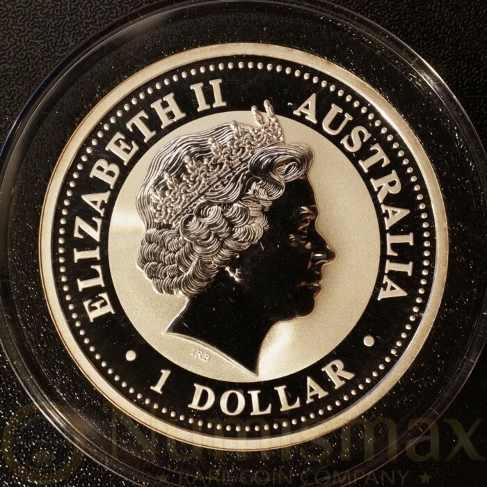 2000 Australian Lunar Dragon 1 Ounce .999 Silver - Image 2