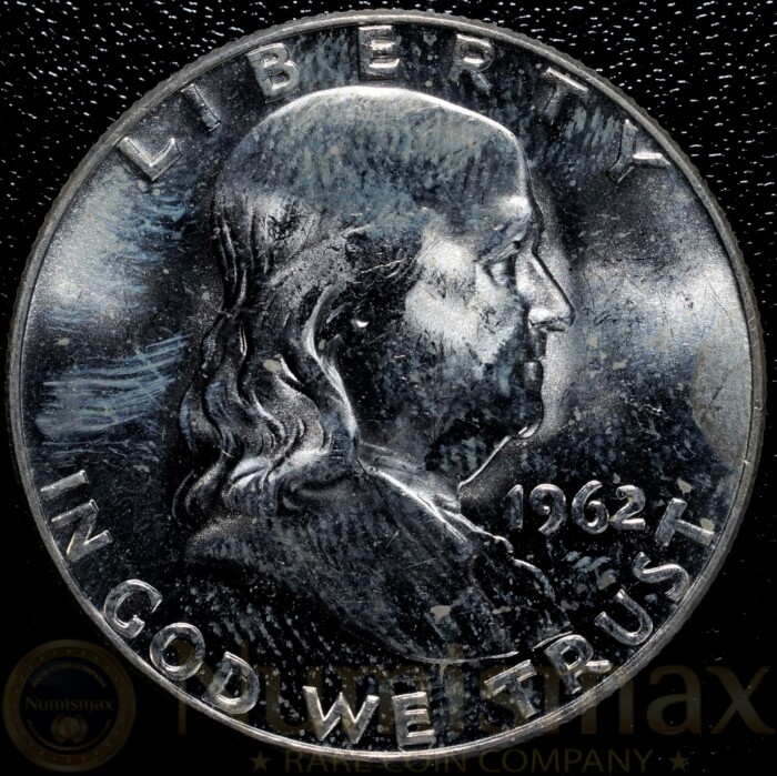 1962 Denver Silver Franklin Half Dollar