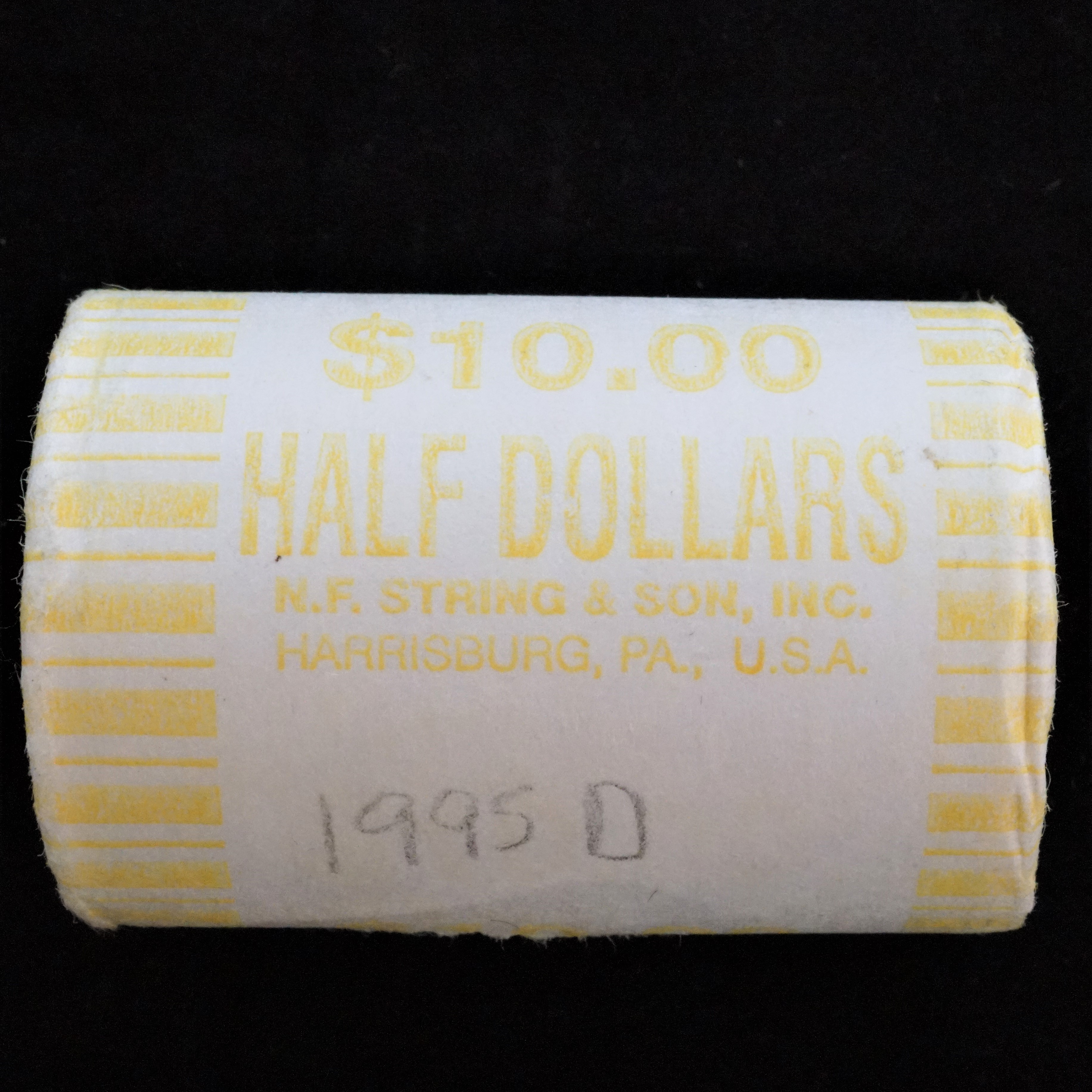 1995 Denver Kennedy Half Dollar Roll - Numismax