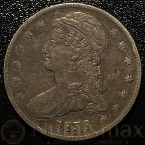 1838 Capped Bust, Reeded Edge Half Dollar