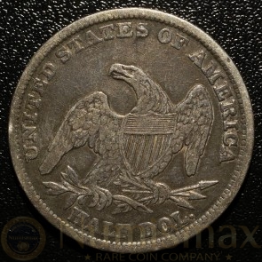 1838 Capped Bust, Reeded Edge Half Dollar