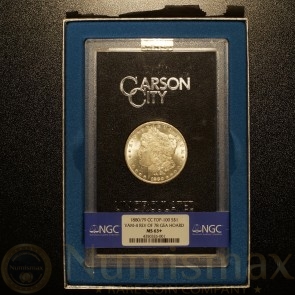 1880/79 Carson City GSA Morgan Dollar Top-100 VAM-4 REV of 78 NGC MS63+