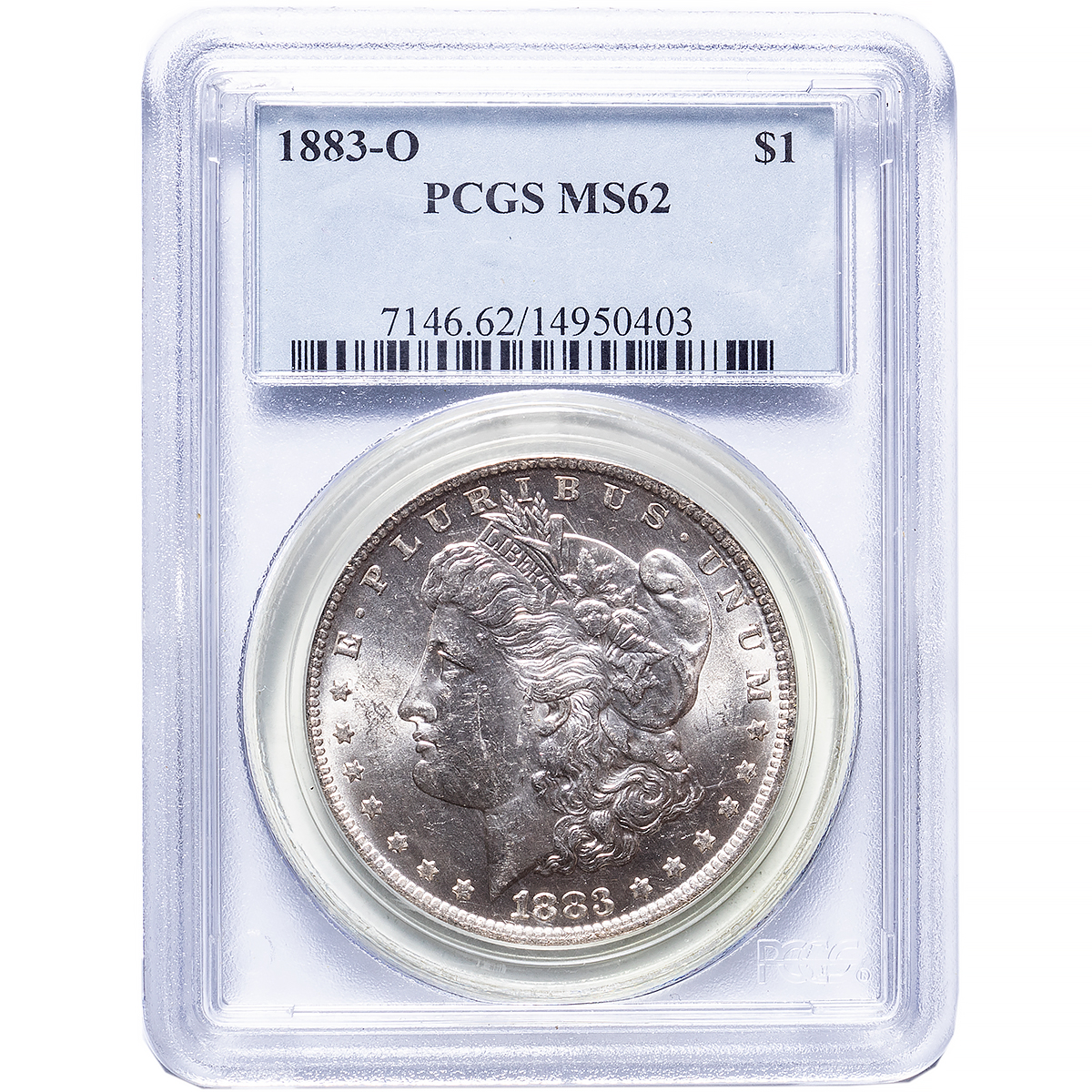 1883-O Morgan Silver Dollar PCGS MS62 - Numismax
