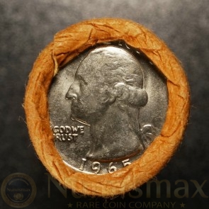 1965 Washington Quarters Roll