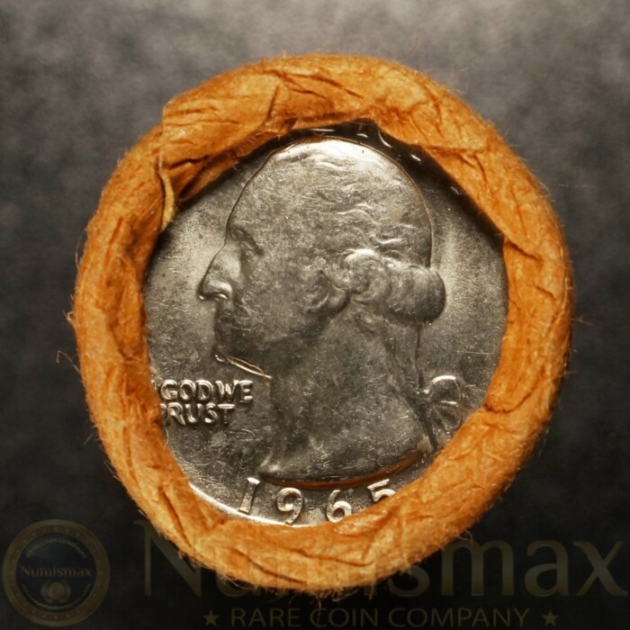 1965 Washington Quarters Roll