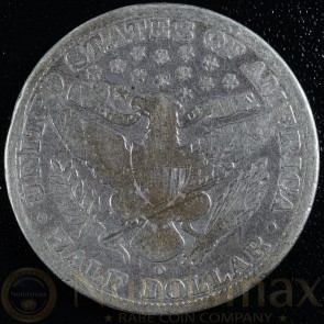 1909 New Orleans Silver Barber Half Dollar