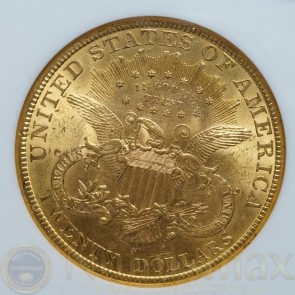 1898 San Francisco $20 Liberty Gold Double Eagle | NGC MS61