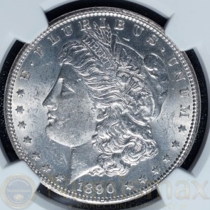 1890 Carson City Morgan Silver Dollar | NGC MS 61