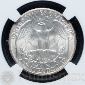1935 Denver Washington Silver Quarter | NGC MS 64