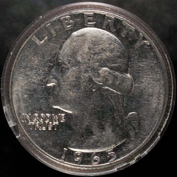 1965 Philadelphia Washington Quarters Roll M4