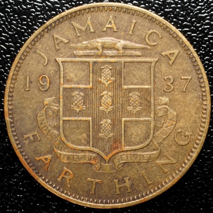 1937 Jamaica 1 Farthing - Image 2