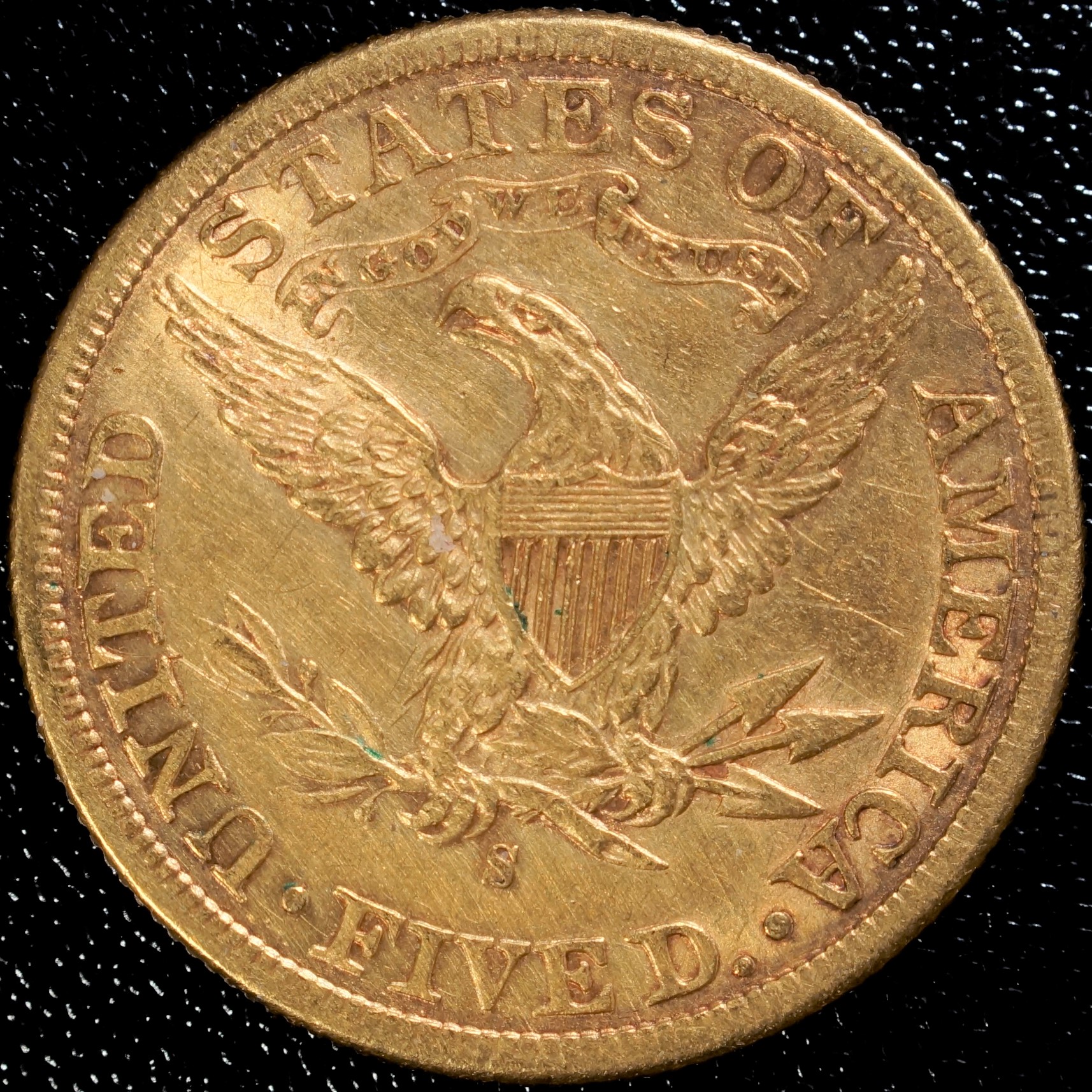 1898 San Francisco $5 Liberty Gold Half Eagle - Numismax