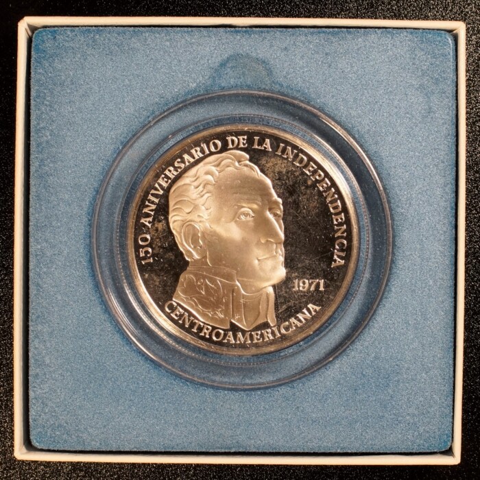 1971 Panama 20 Balboas Proof Silver Coin - Image 4