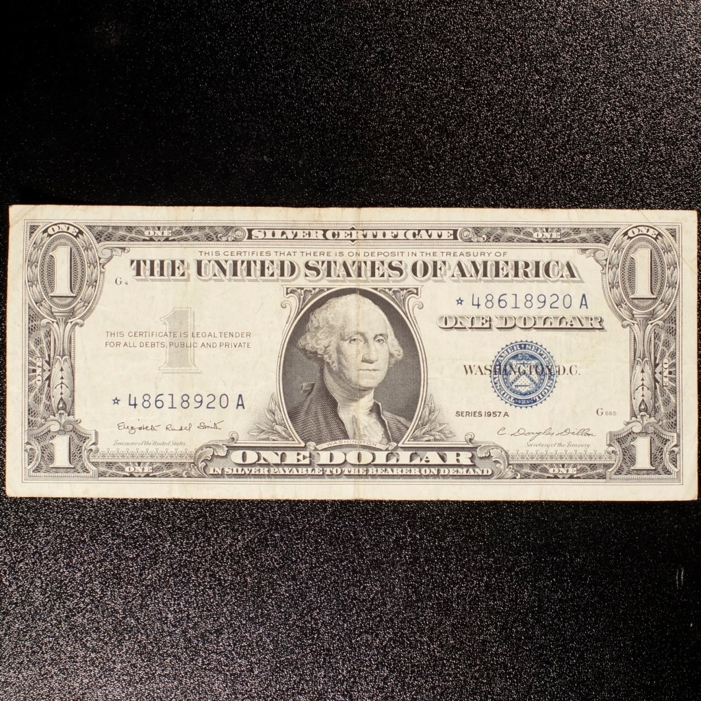 1957 A 1 Silver Certificate Star Note Numismax