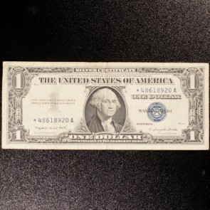 1957 silver certificate star note lookup