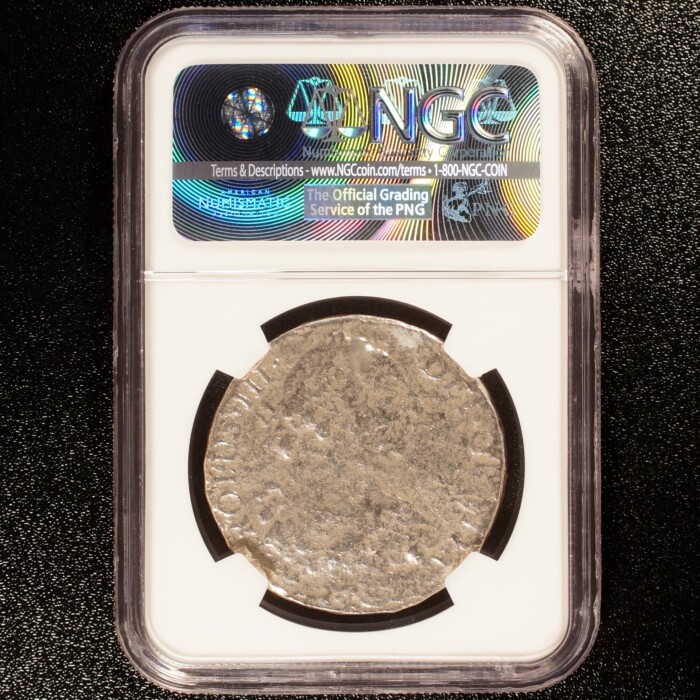 Spanish Colonial 8 Reales NGC El Cazador Genuine - Image 2