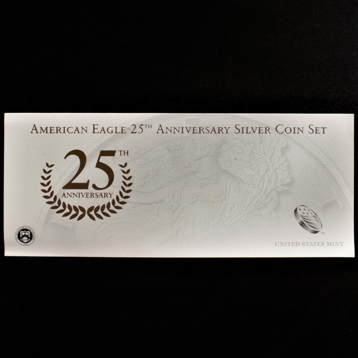 2011 Silver American Eagle 25th Anniversary Set First Strike PCGS 69's Mercanti - Image 3