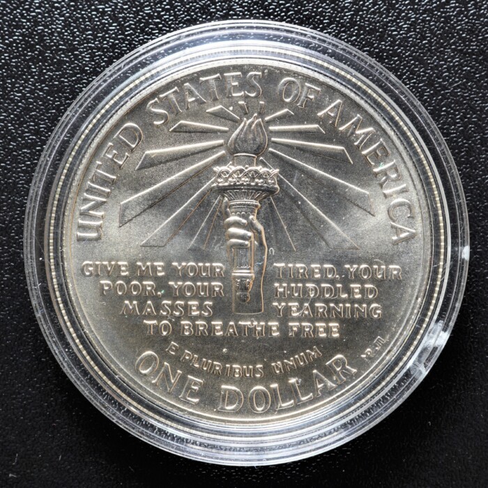 1986 Liberty Commemorative Silver Dollar - Image 2