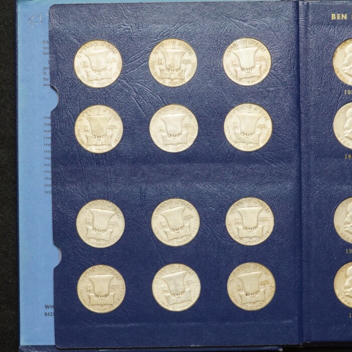 1948-1963 Franklin Silver Half Dollar Set - Image 4