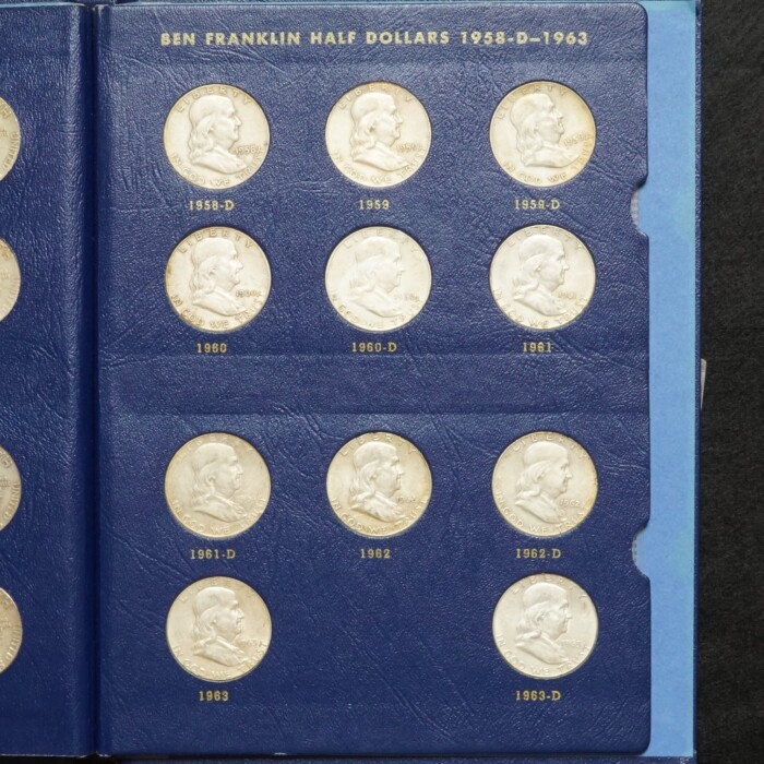 1948-1963 Franklin Silver Half Dollar Set - Image 7