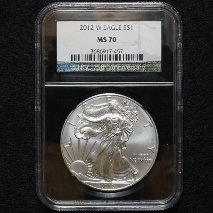 2012-W Silver American Eagle NGC MS70