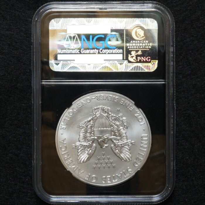 2012-W Silver American Eagle NGC MS70 - Image 2