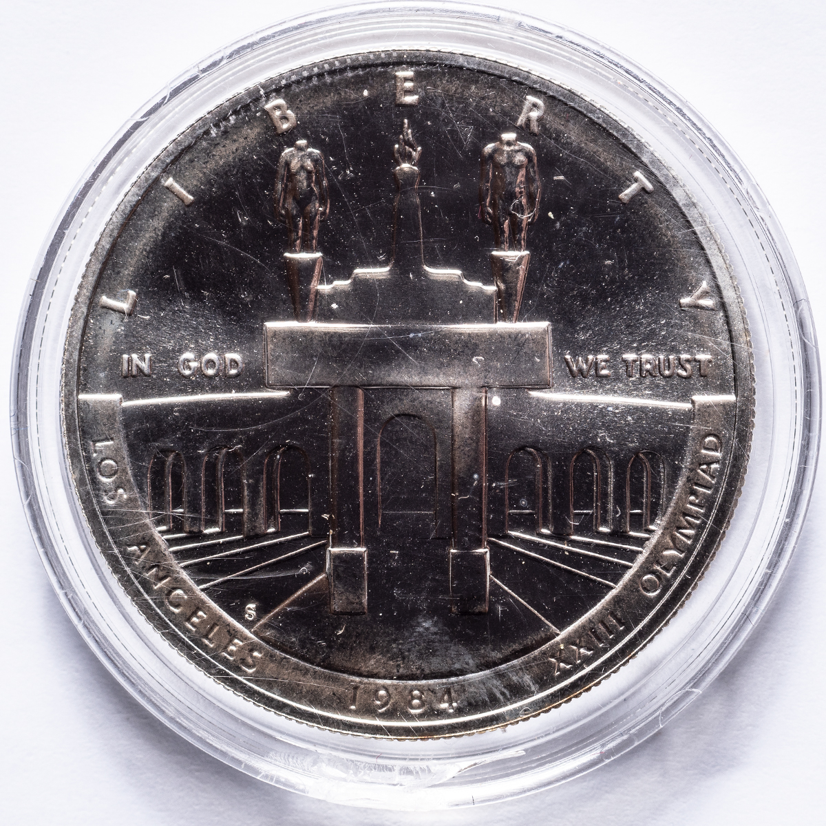 1984 Olympics Commemorative Silver Dollar Numismax