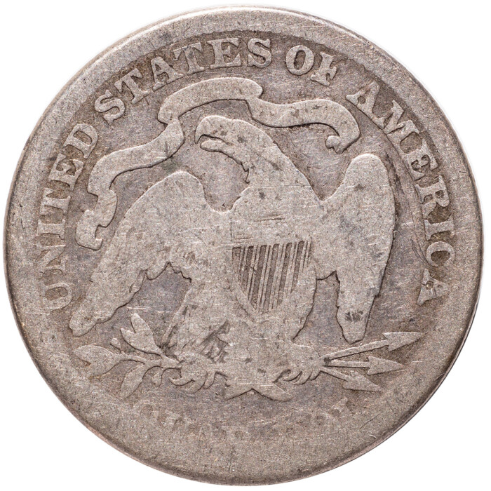 1876 Liberty Seated Silver Quarter - Image 2