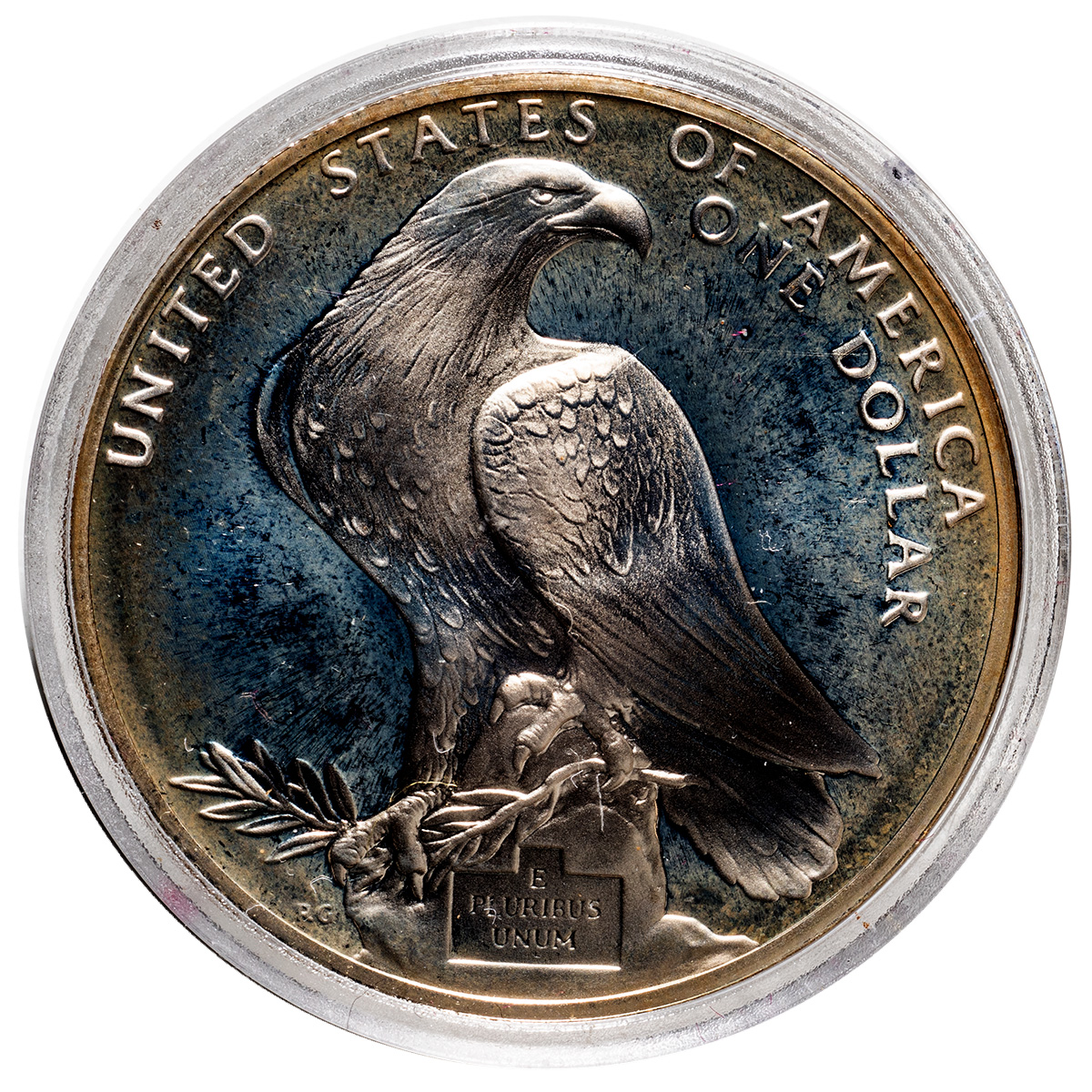 1984 Olympics Commemorative Silver Dollar Proof Numismax