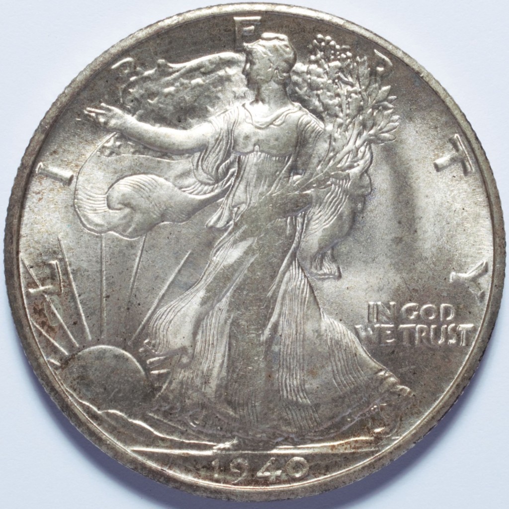 1940-S Walking Liberty Silver Half Dollar - Numismax