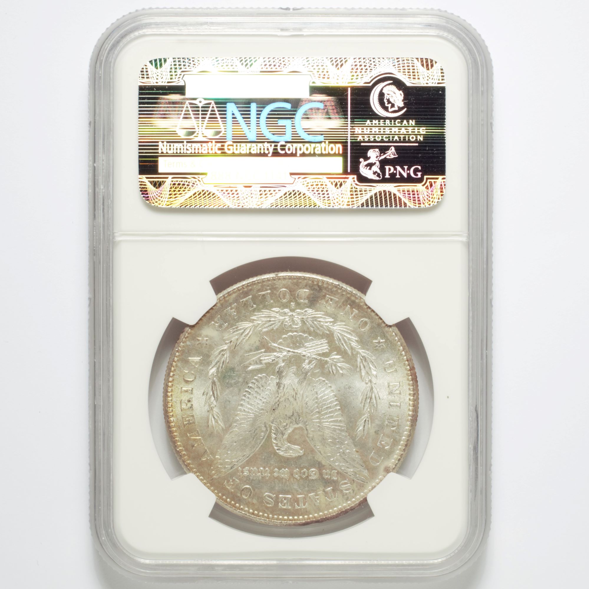 1878-S Morgan Silver Dollar NGC MS64 - Image 2