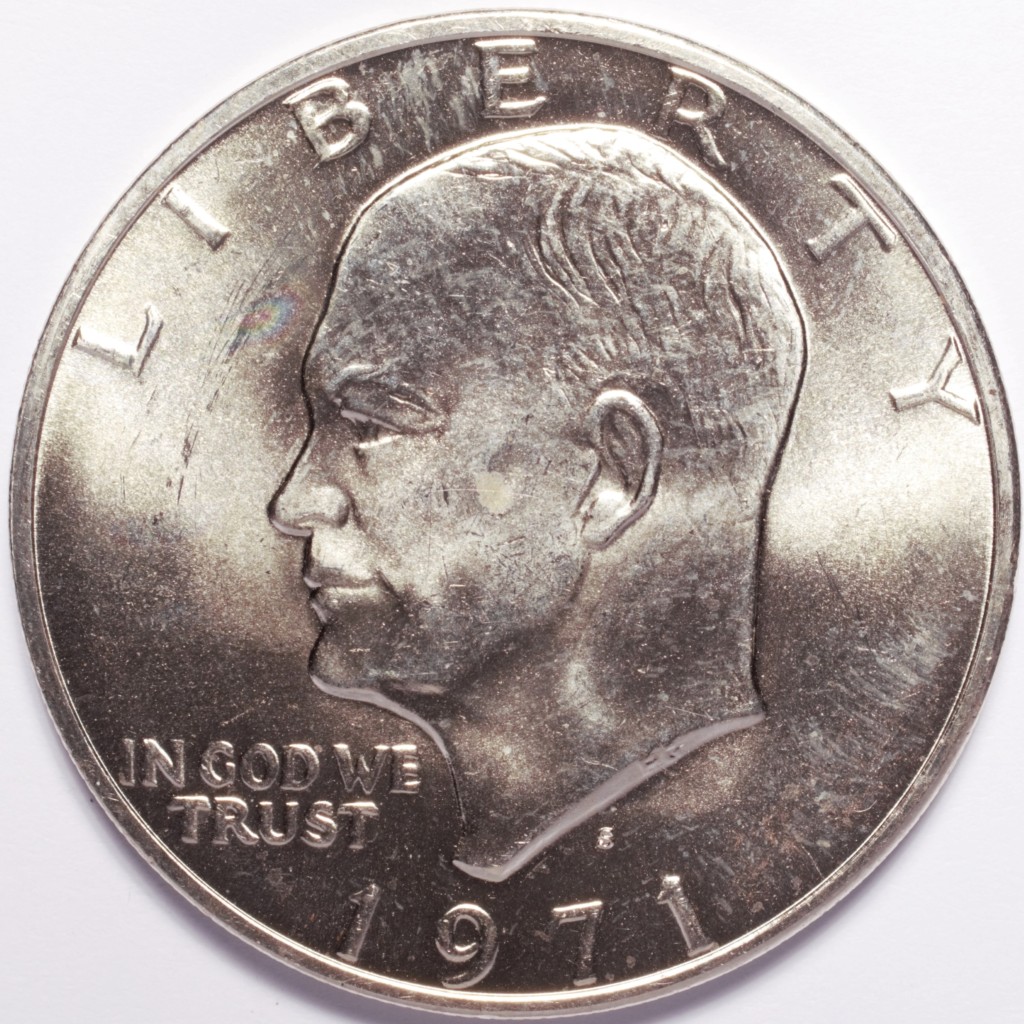 1971 S Eisenhower Silver Dollar Numismax