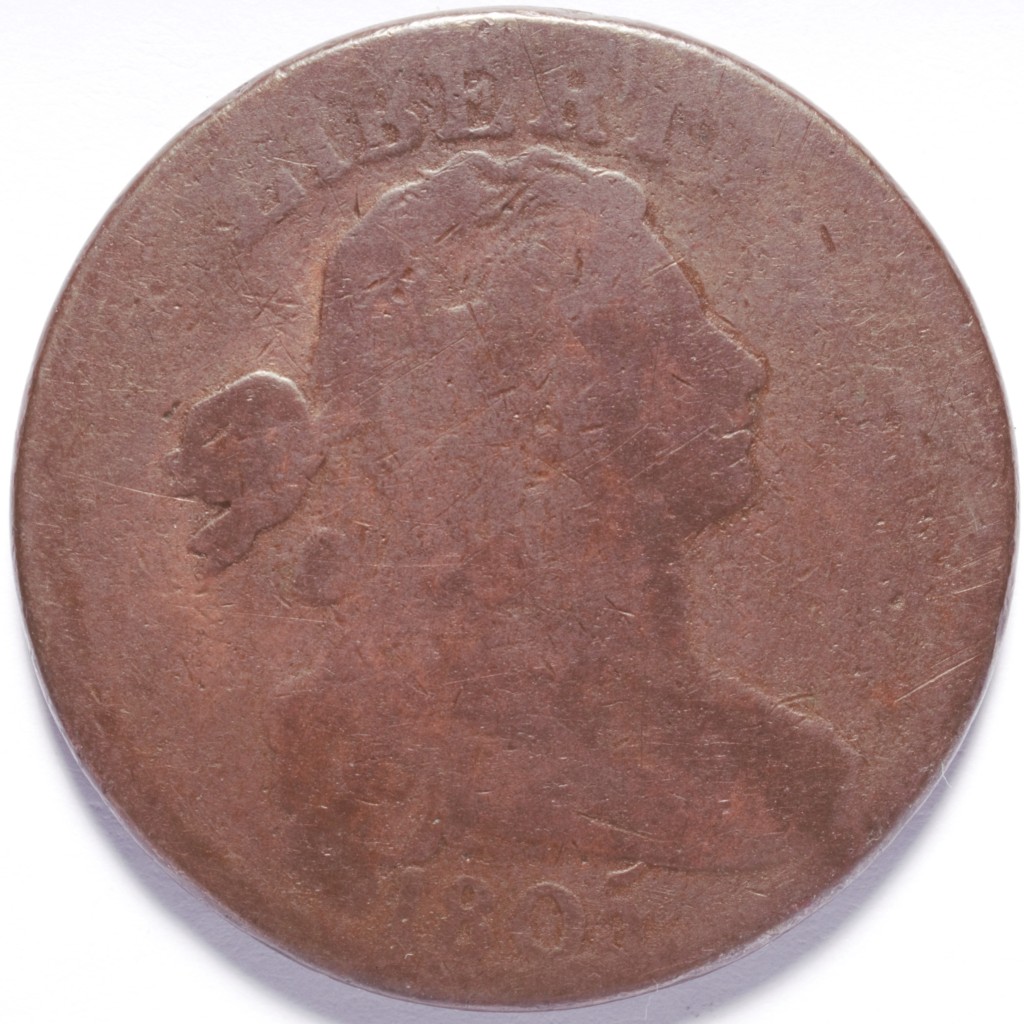 1805 Large Cent Draped Bust - Numismax