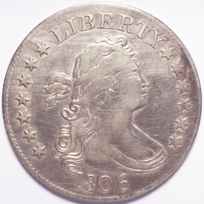 1806 Bust Silver Quarter