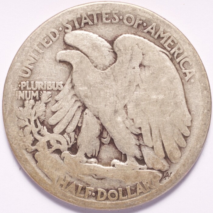 1916-D Liberty Walking Silver Half Dollar - Image 2