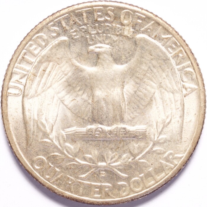 1939-D Washington Silver Quarter - Image 2