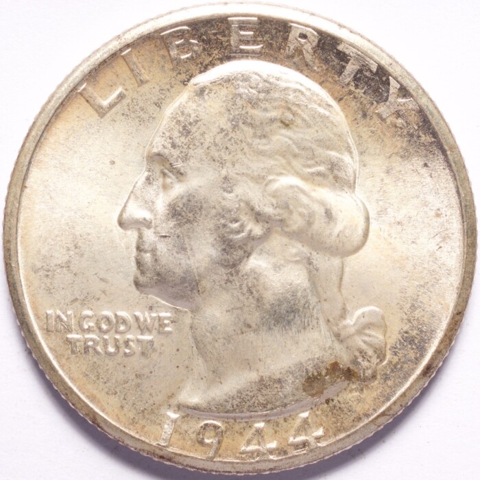 1944-D Washington Silver Quarter