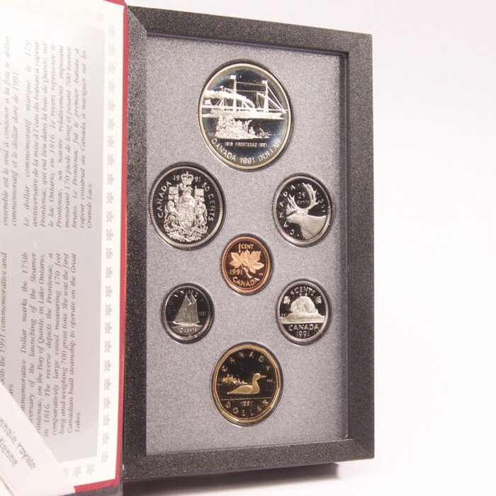 1991 Canadian Double Dollar Proof Set - Image 2