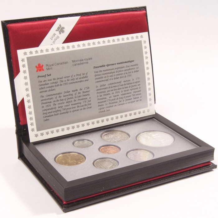 1991 Canadian Double Dollar Proof Set