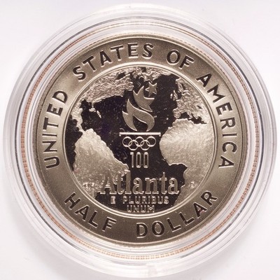 1995 Olympic Commemorative Proof Clad Half Dollar - Image 6
