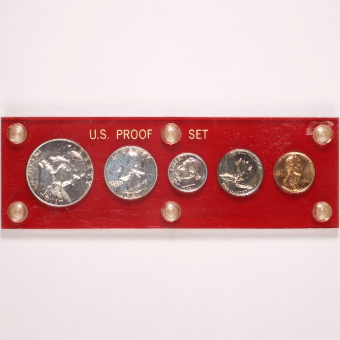 1961 Proof Set Capital Plastic