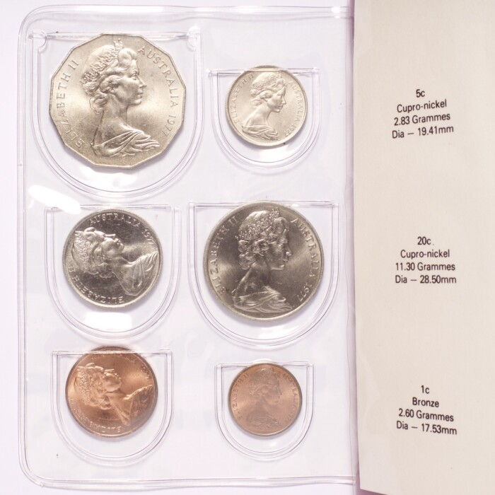 1977 Australia Silver Jubilee Commemorative Uncirculated Set