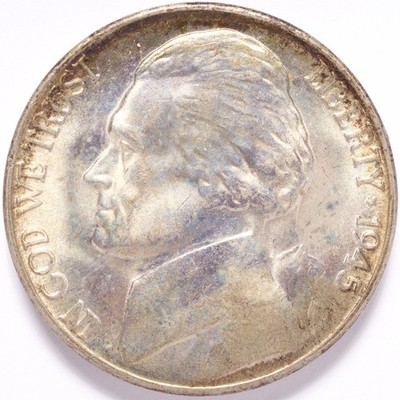 1945-S Jefferson Nickel Silver War - Image 3