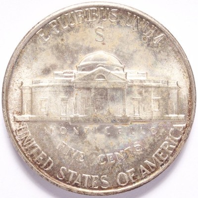 1945-S Jefferson Nickel Silver War - Image 4